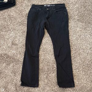 Zumiez Men’s Slim Straight Jeans in Black
